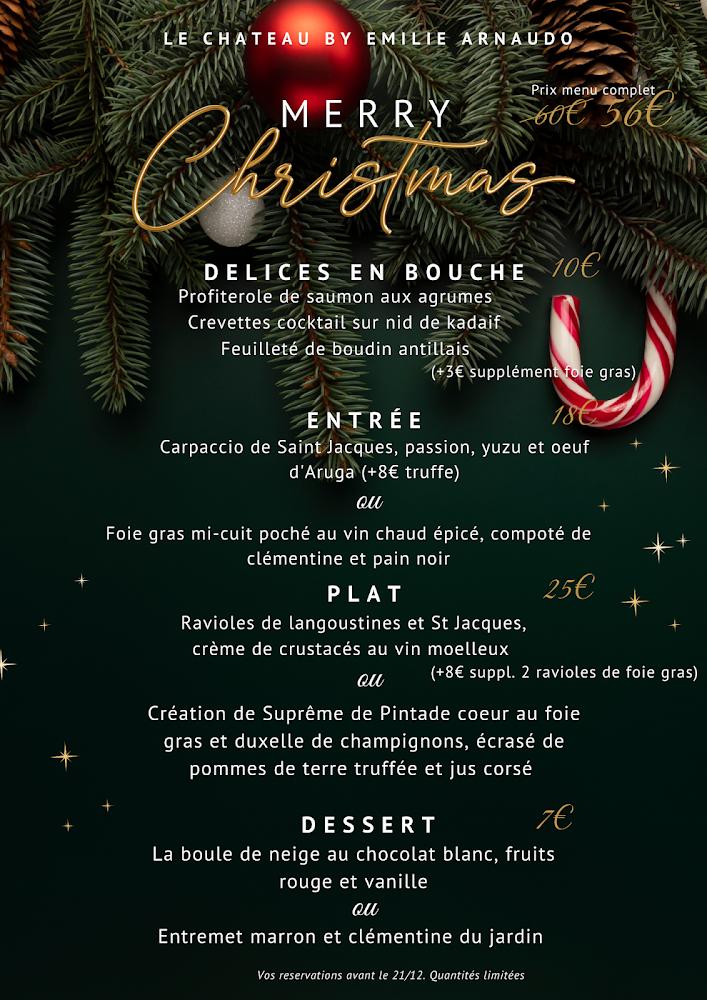 Le Château by Emilie Arnaudo - Menu Image 1