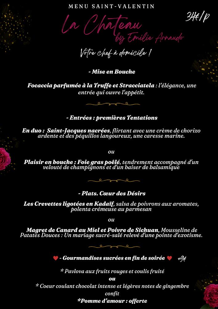 Le Château by Emilie Arnaudo - Menu Image 2